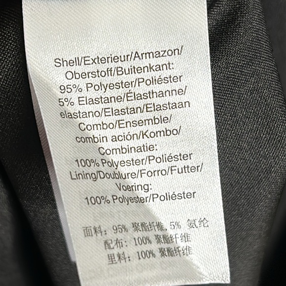 NWT DKNY Womens Black Ruffle Sleeveless V-Neck Maxi Dress Gown SIZE 16 - Picture 10 of 11